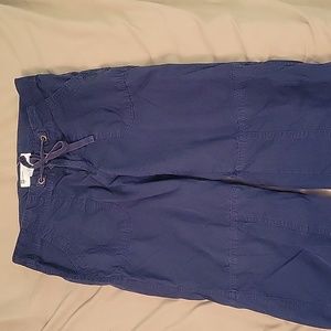 Gap surplus Lightweight capri navy blue